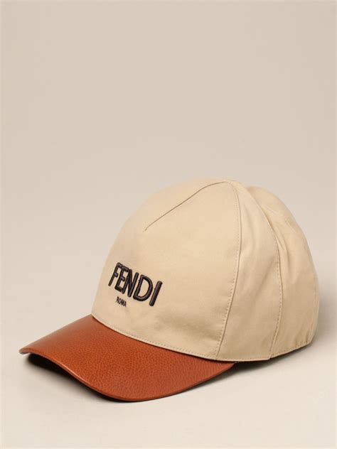 FENDI: Cappello da baseball FF 